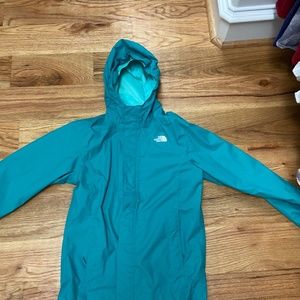Girls Blue Rain-jacket/Windbreaker!